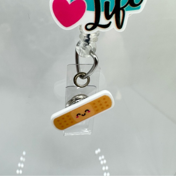 Cute Funny Badge Reel Nurse Life Bandage - Picture 7 of 8